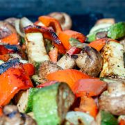 Balsamic grilled vegetables