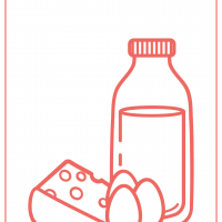 Well-stocked kitchen: Refrigerator Items