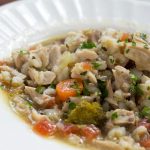 Chicken Vegetable Soup with Barley