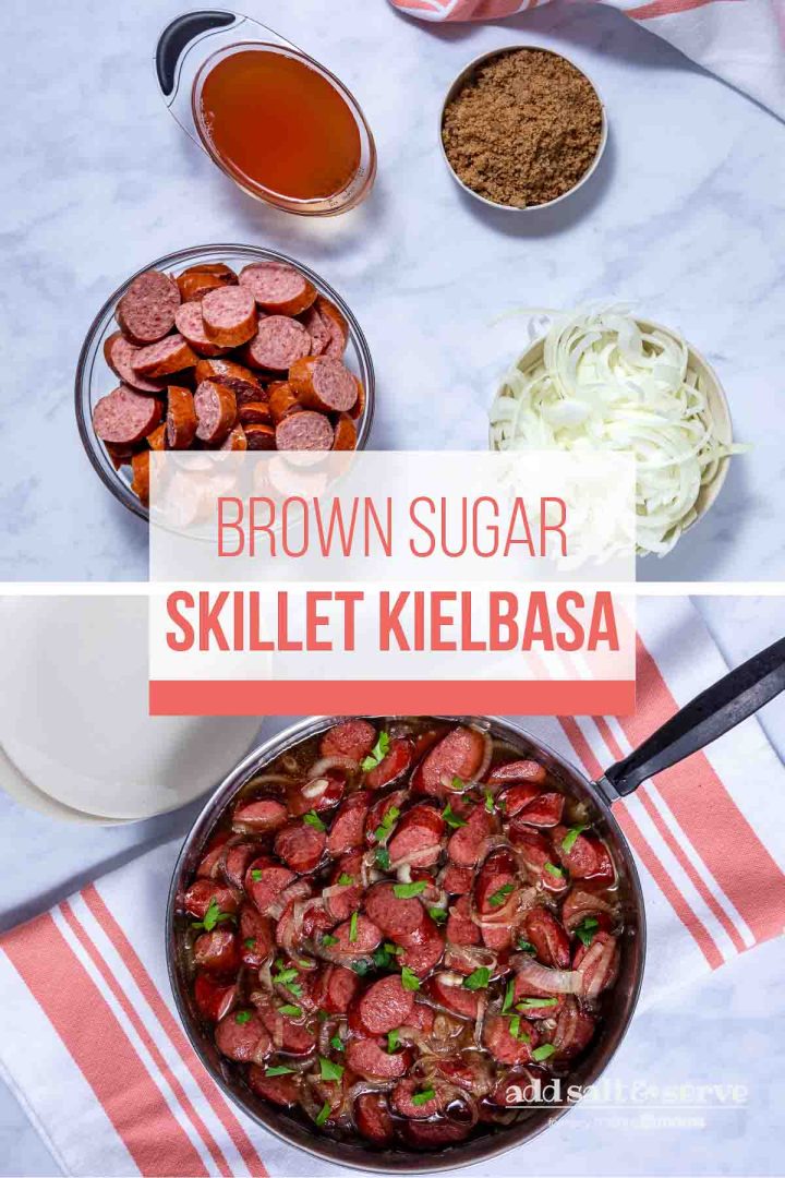 Brown Sugar Kielbasa (Stove Top)
