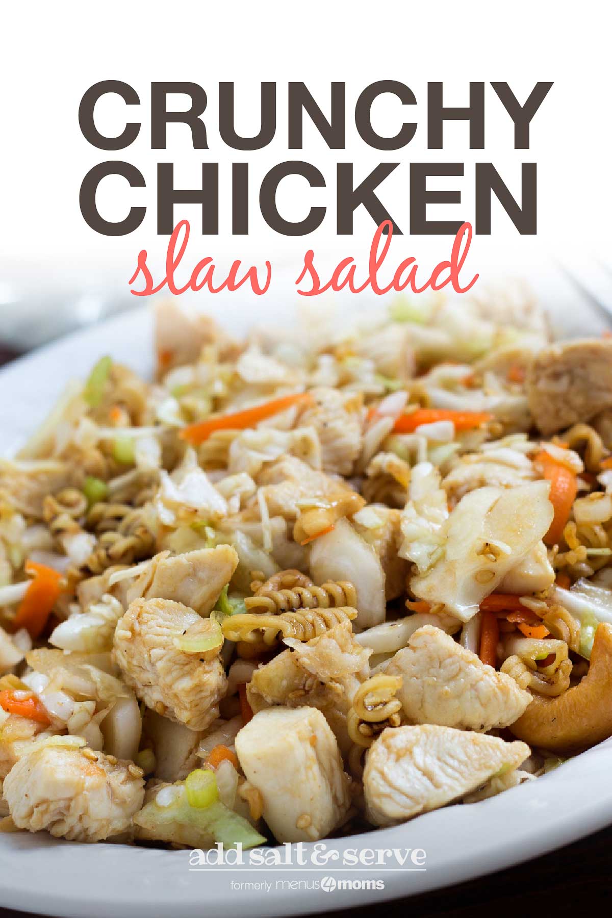 Crunchy Chicken Slaw Salad