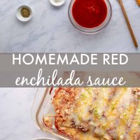 Homemade Red Enchilada Sauce