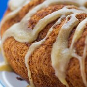 Spice Cake with Caramel Glaze