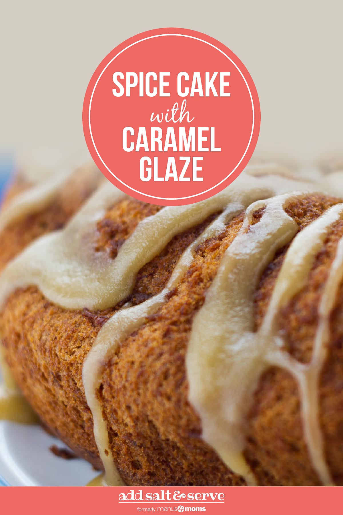 Spice Cake with Caramel Glaze