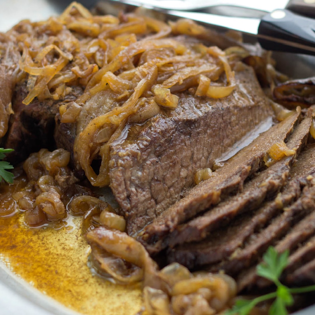 Beef Top Round London Broil Crock Pot Beef Poster