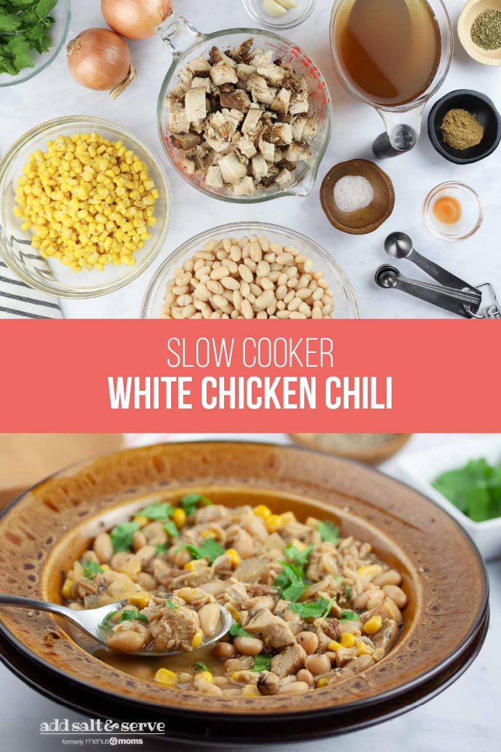 Slow Cooker White Chicken Chili