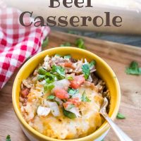 Tex-Mex Beef Casserole