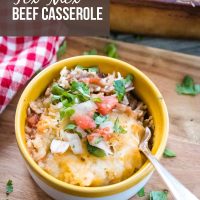 Tex-Mex Beef Casserole