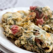 Chicken and Spinach Pasta Bake