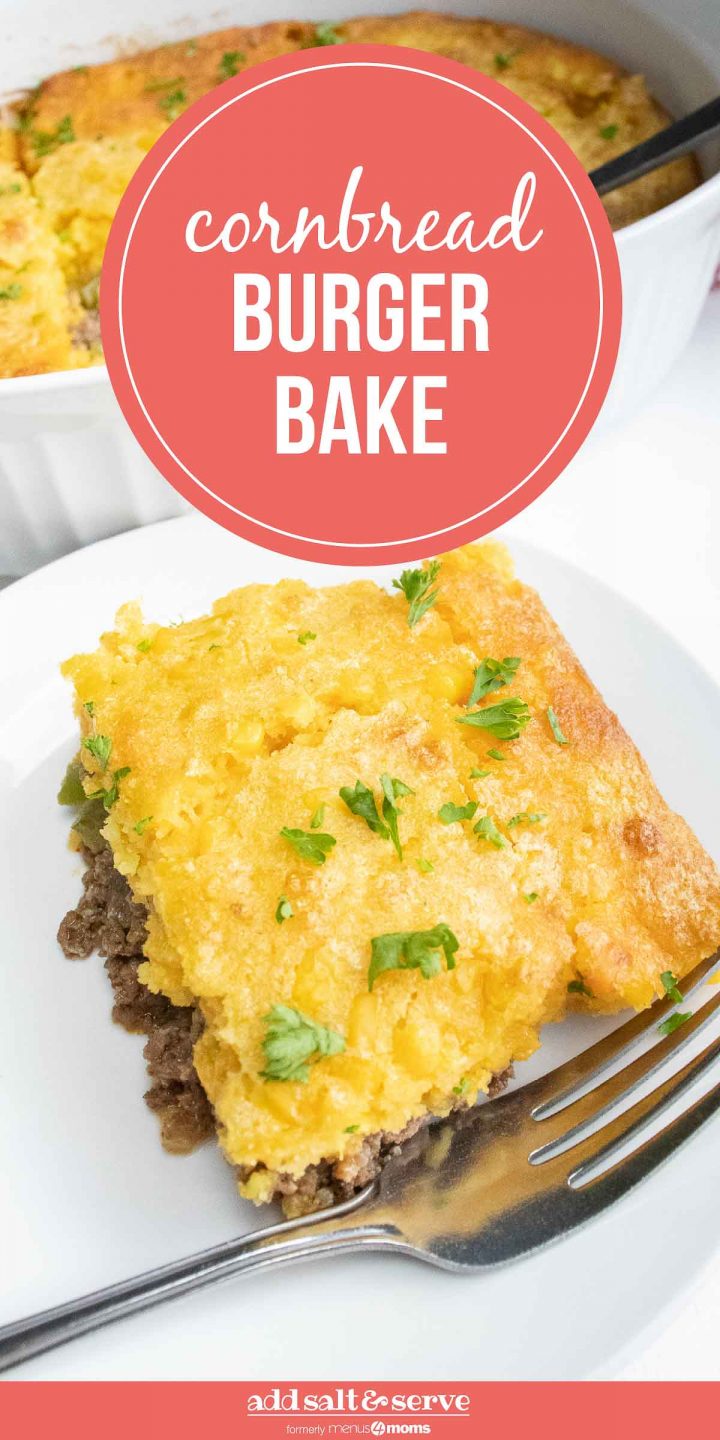 Cornbread Burger Bake