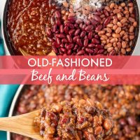Old-fashioned Beef & Beans.