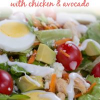 Cobb Salad in a bowl
