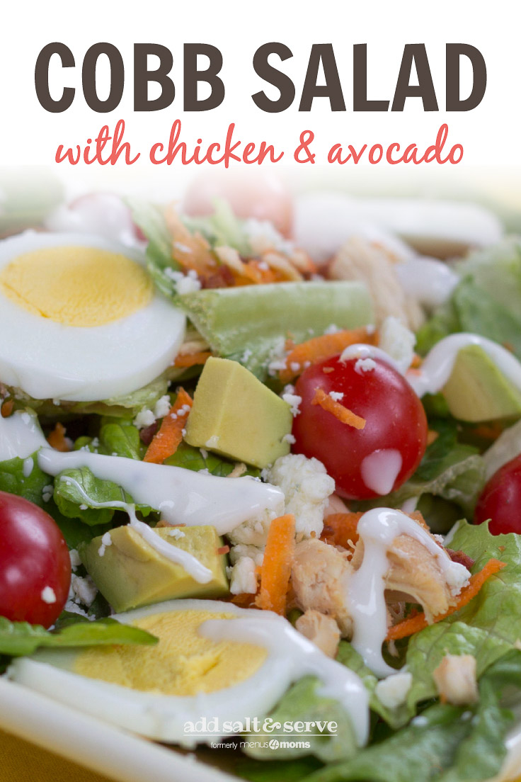 Cobb Salad in a bowl