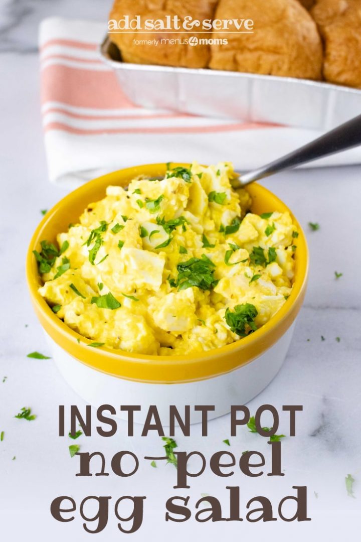 No-Peel Egg Salad (Instant Pot)