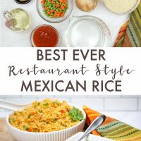 Two bowls of Restaurant Style Mexican Rice