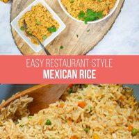 Two bowls of Restaurant Style Mexican Rice