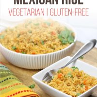Two bowls of Restaurant Style Mexican Rice