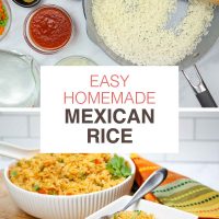 Two bowls of Restaurant Style Mexican Rice