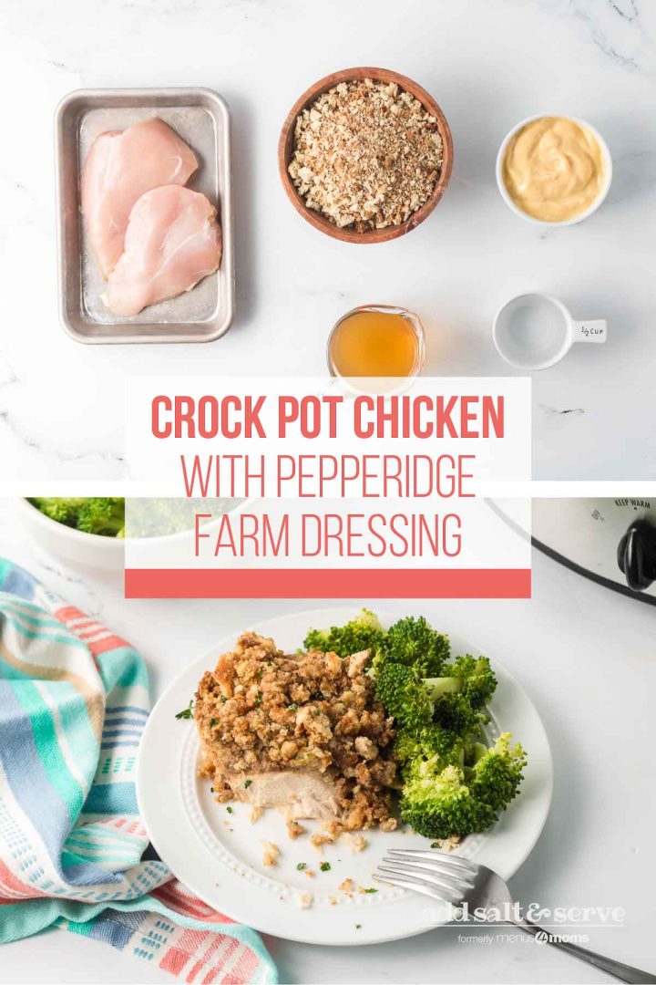 Crockpot Chicken and Stuffing