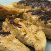 Grilled Honey Mustard chicken breasts