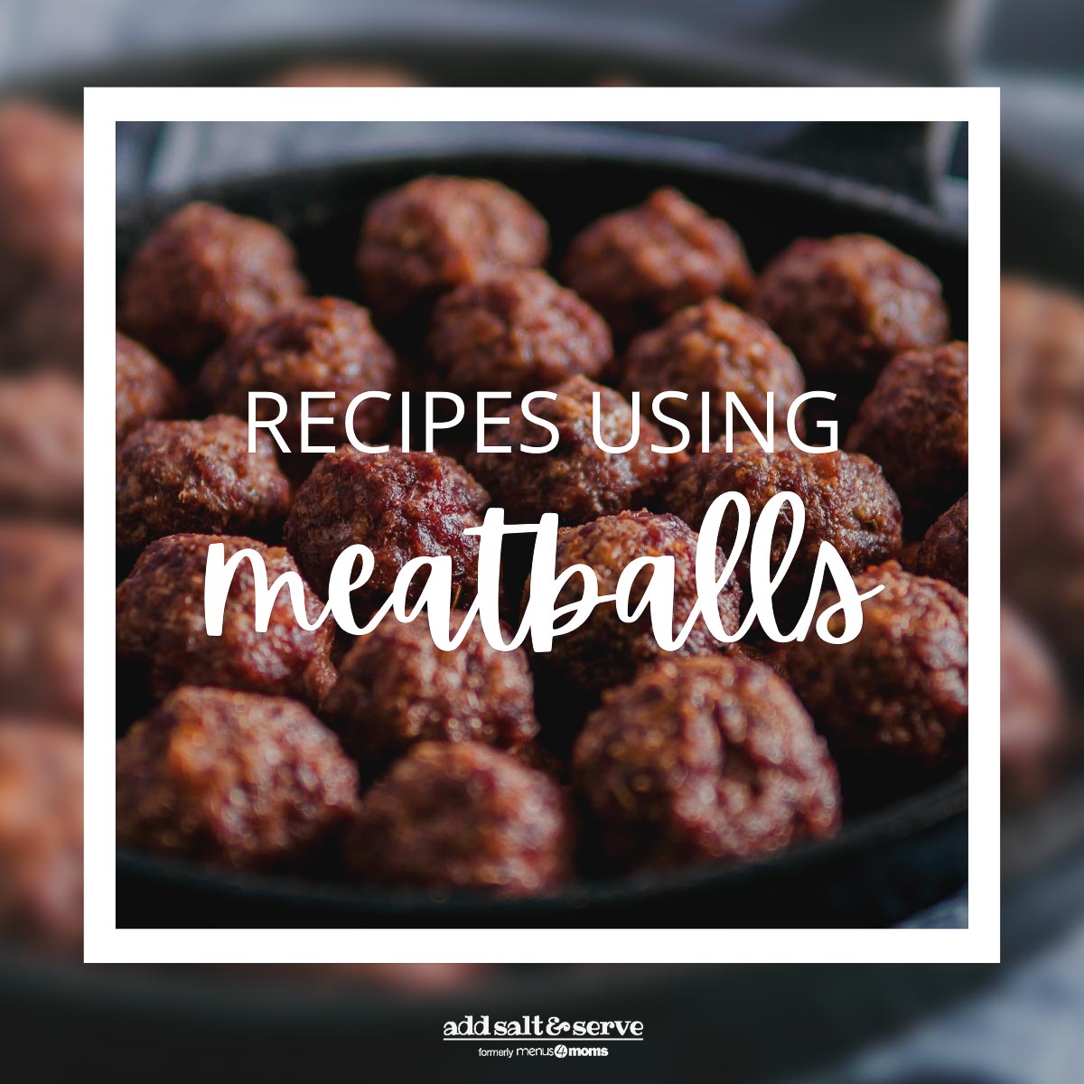 Recipes using meatballs
