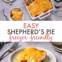 Easy Shepherd's Pie (Freezer friendly)