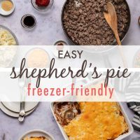 Easy Shepherd's Pie (Freezer friendly)