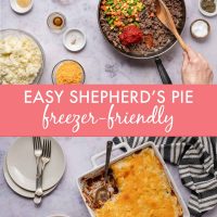 Easy Shepherd's Pie (Freezer friendly)