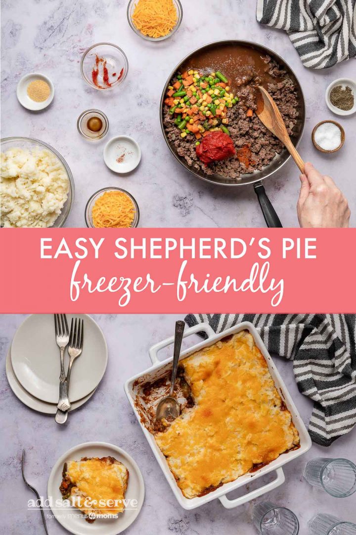 Easy Shepherd's Pie (Freezer friendly)