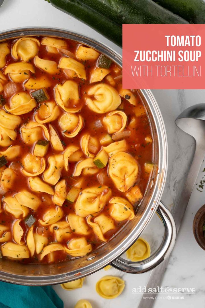 Tortellini Zucchini Soup