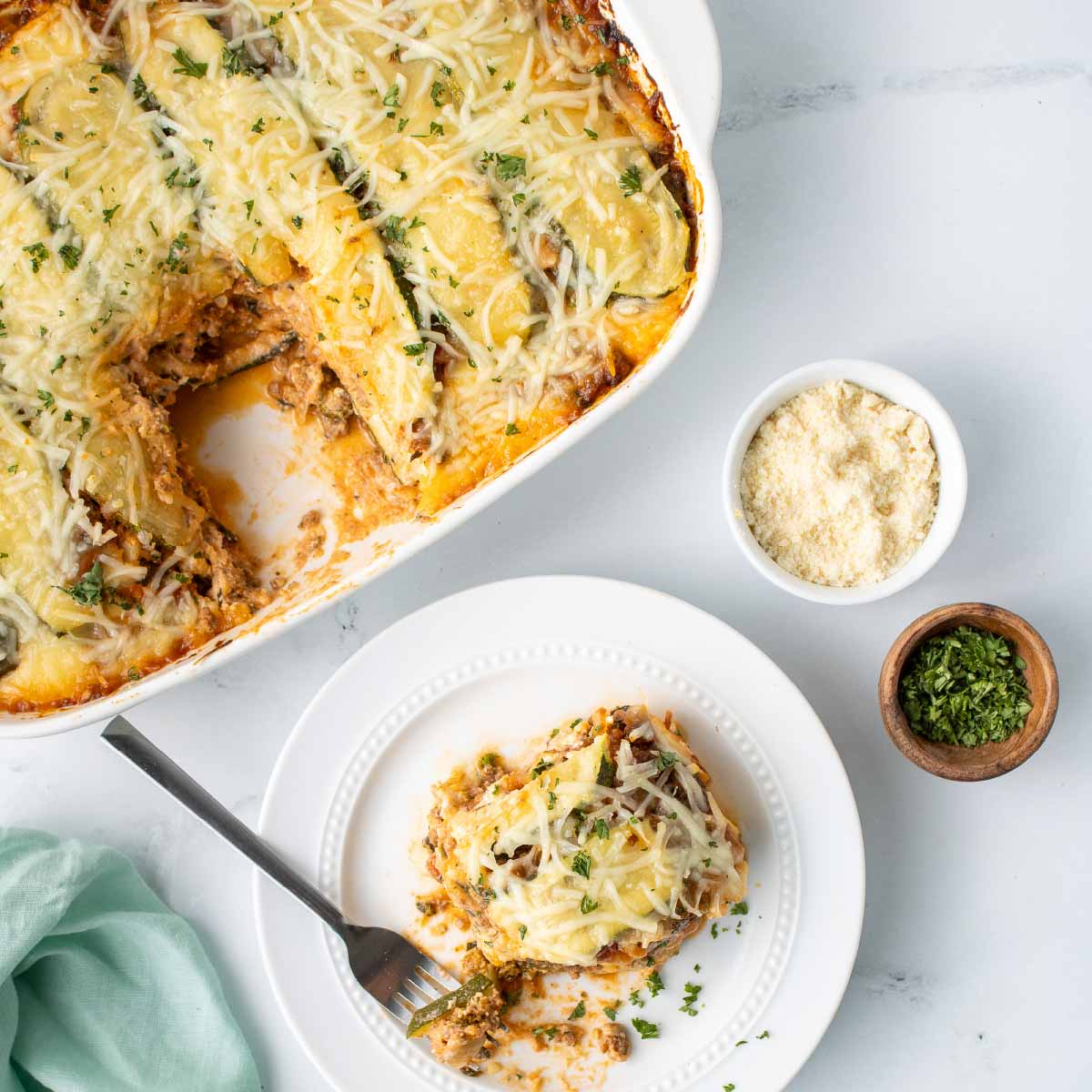 Freezer Zucchini Lasagna