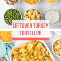 Leftover Turkey Tortellini