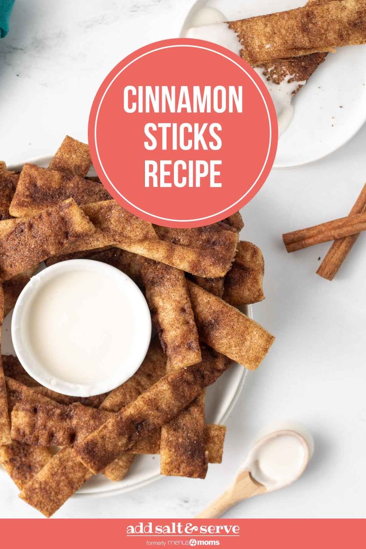 Easy Homemade Cinnamon Sticks Recipe with Pizza Dough