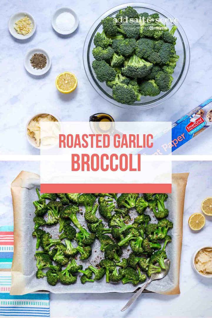 Roasted Garlic Broccoli