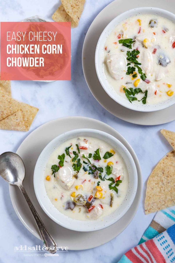 Southwest Chicken Corn Chowder