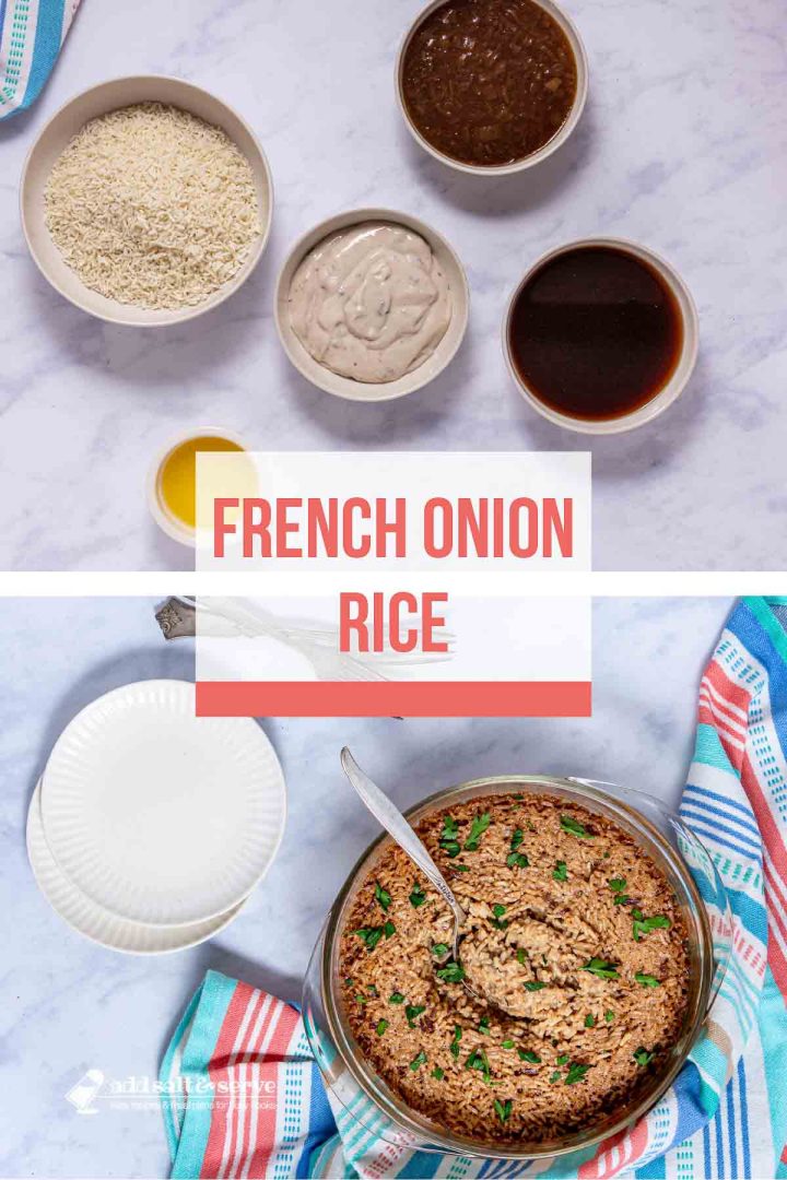 French Onion Rice