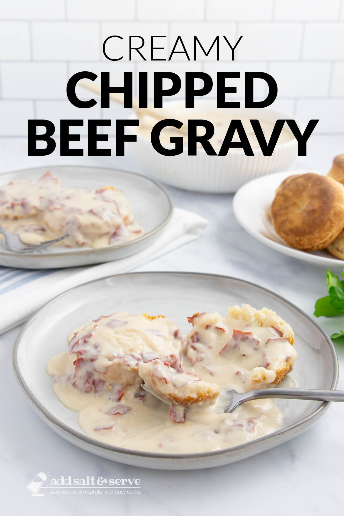 Chipped Beef Gravy – Add Salt & Serve