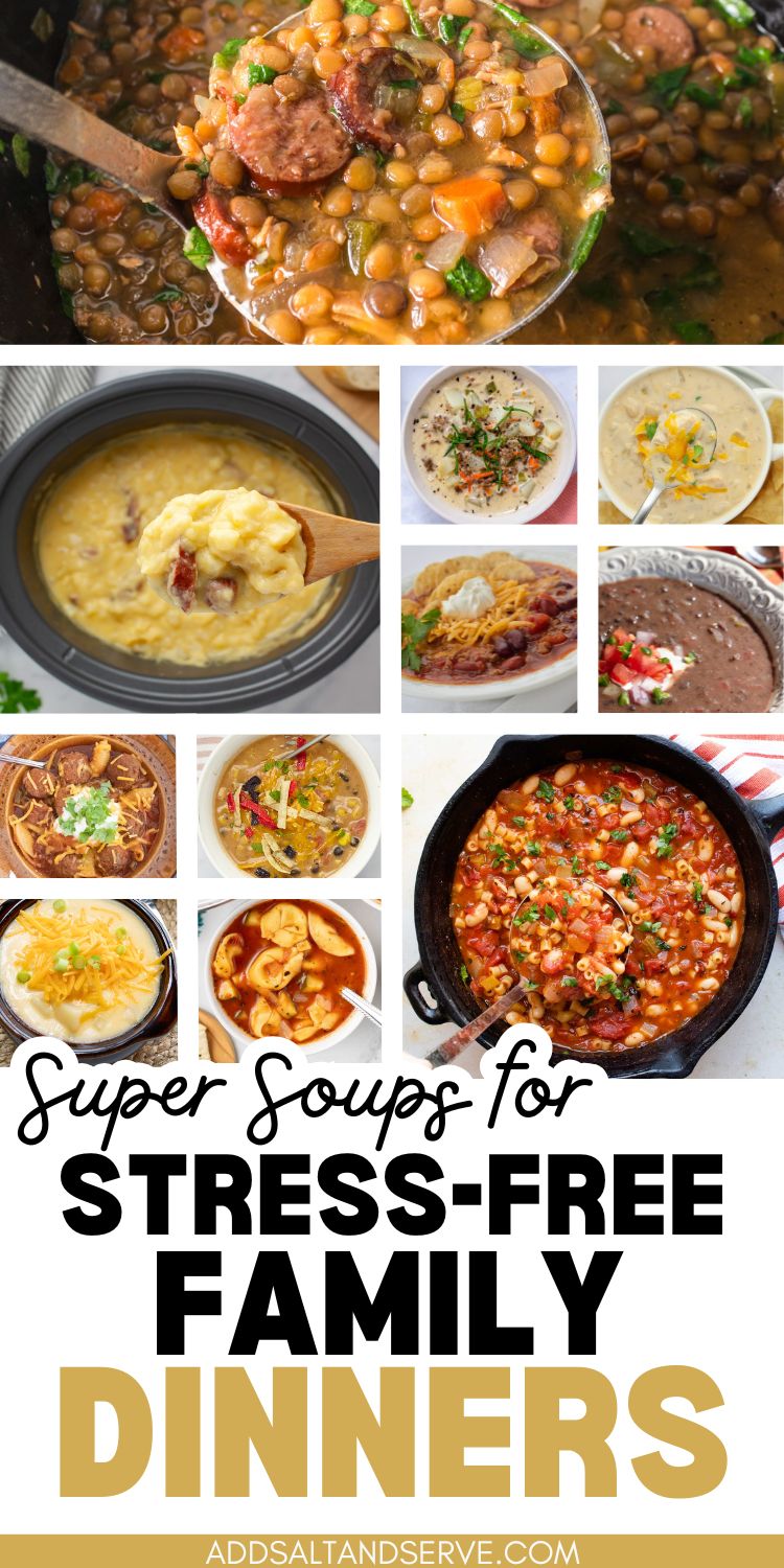 Super soups for stress-free family diners.