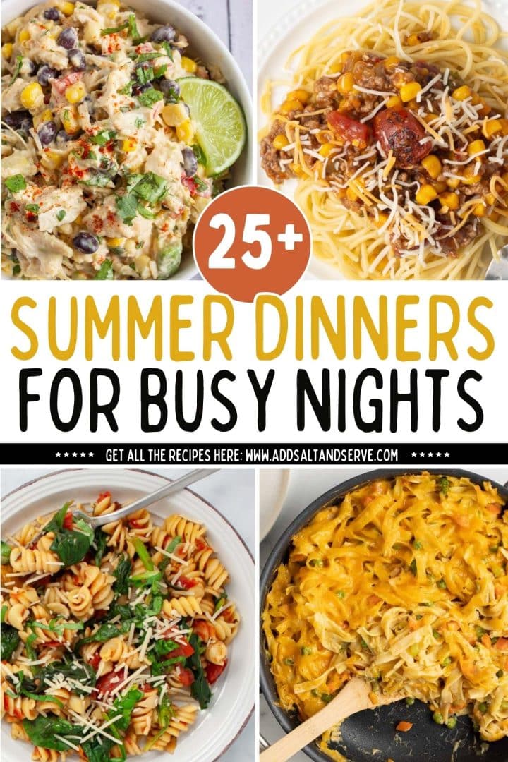 Easy Summer Dinner Ideas